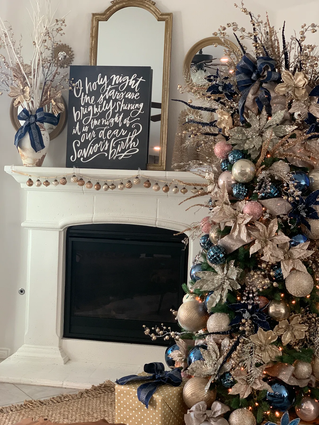 Transform Your Holiday with Stunning Blue Decorations | Courtney Warren Home