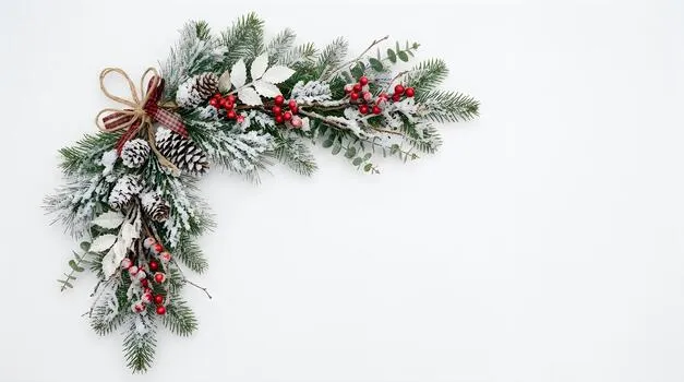 Transparent Frosted Garland Pine Garland Stock Photos, Images And Backgrounds For Free Download