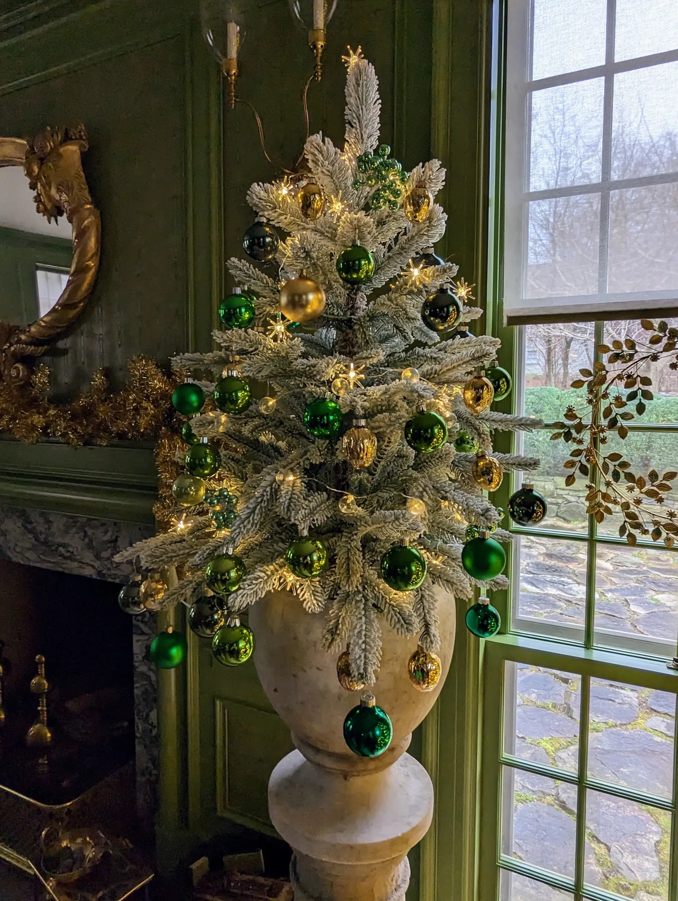 Tree Martha Stewart Christmas Garland Holiday Frost Martha Stewart Living The Home Depot