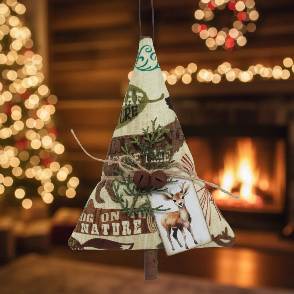 Tree Ornament, Woodland Nature - Lodge Cabin Christmas Decor – Creekside  Craft Market