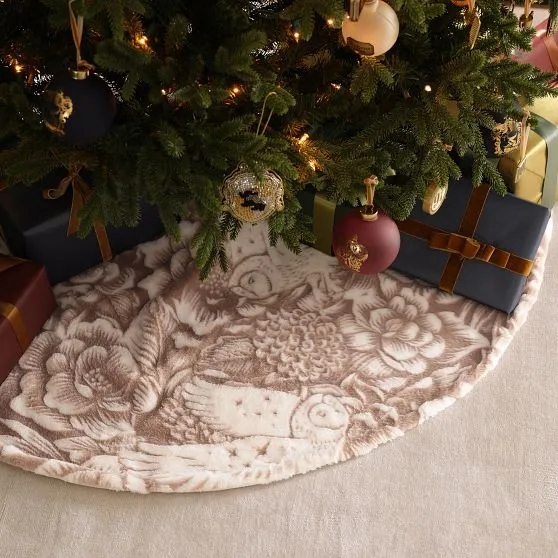 Tree Skirt Pottery Barn Christmas Tree Quilt Mini Classic Velvet Tree Skirt Festive Charm Pottery Barn