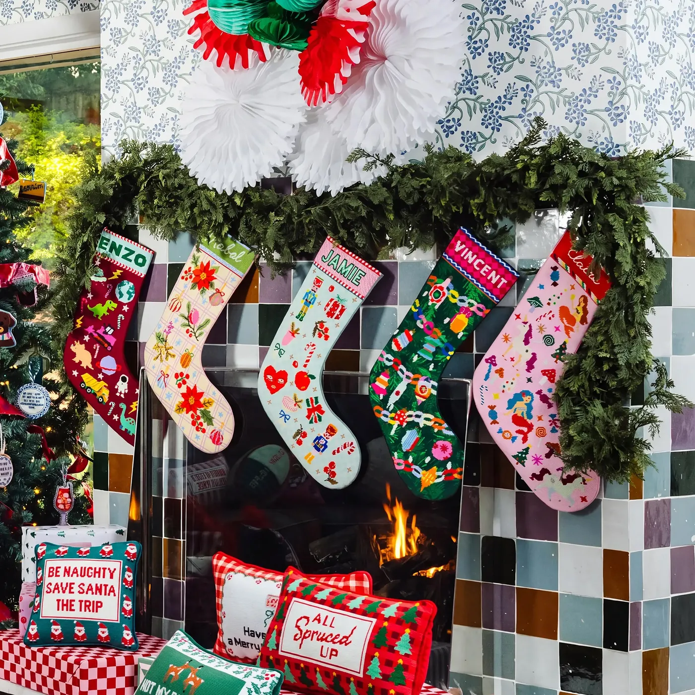 TREE SKIRTS & STOCKINGS | Furbish Studio