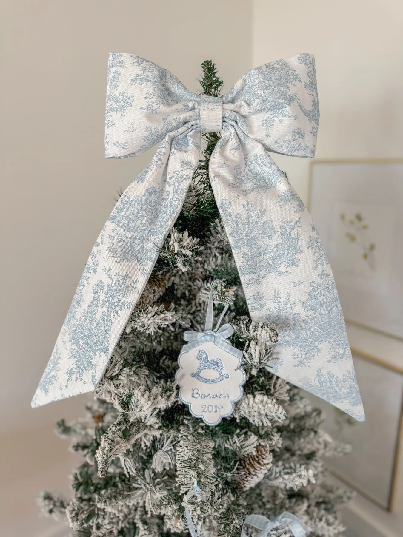Tree Topper Bow- Classic – Elizabeth Davis Designs