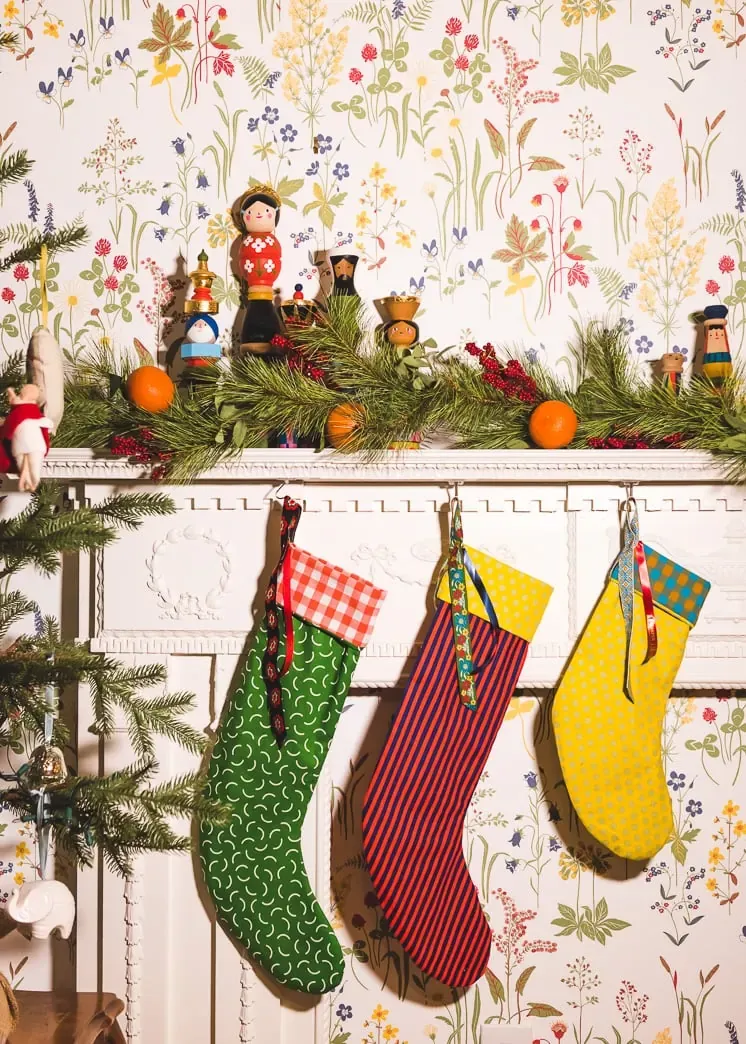 Unique Handmade Christmas Stockings How To Sew A Christmas Stocking (Free  Pattern Tutorial!)