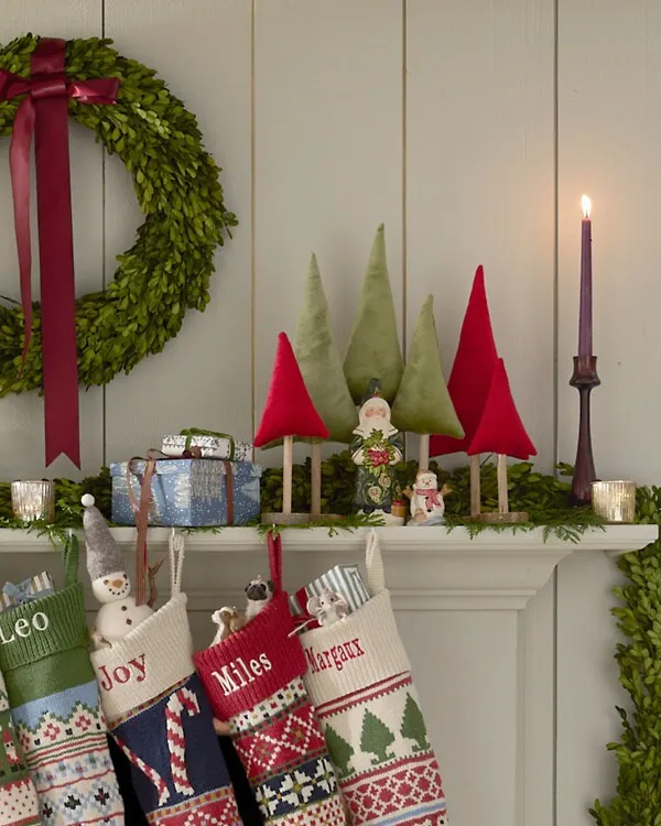 Velvet Trees - Set of 3 | Garnet Hill