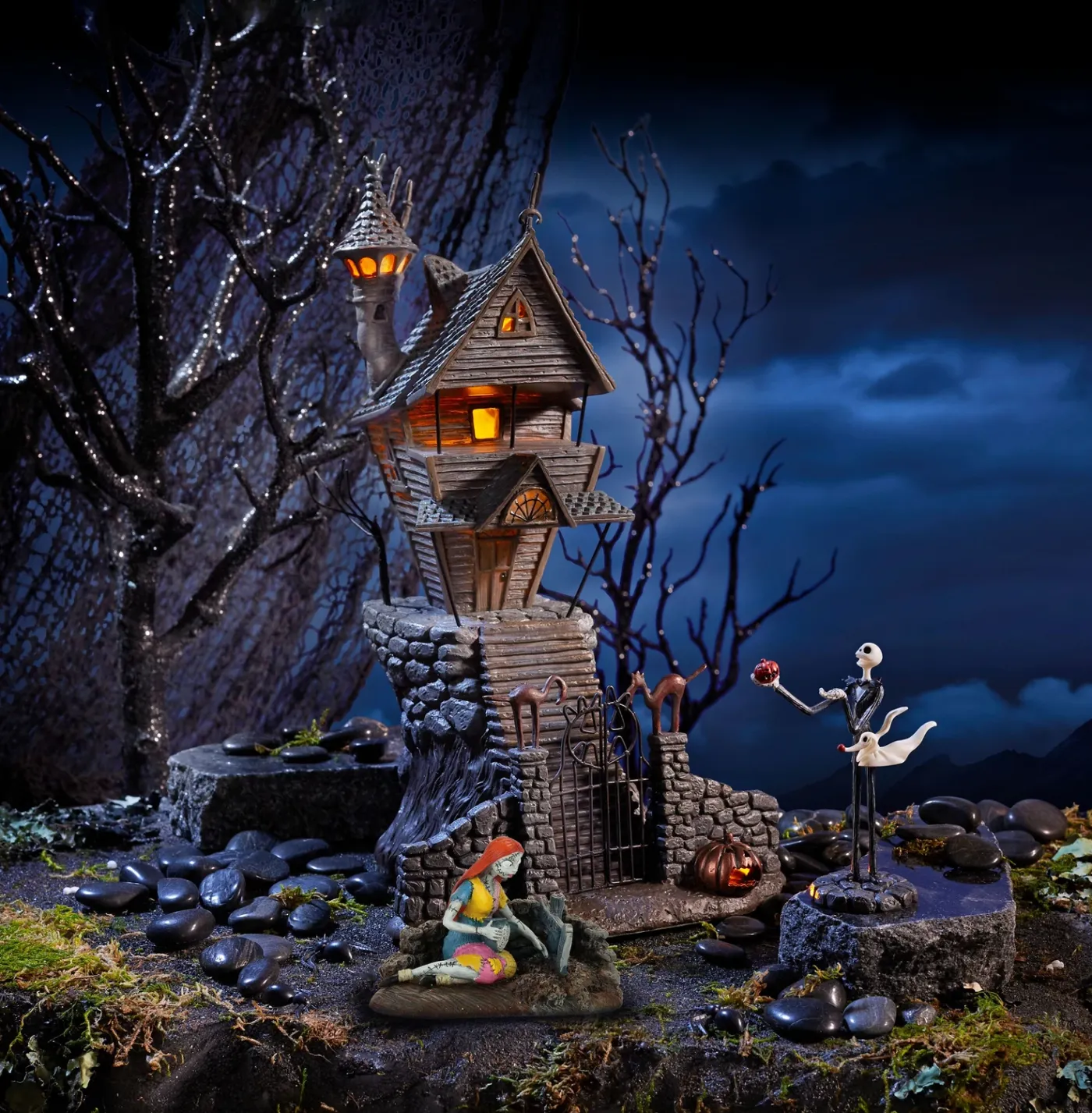 Village Nightmare Before Christmas Outdoor Decorations Nightmare Before  Christmas Halloween Cutout And Yard Sign