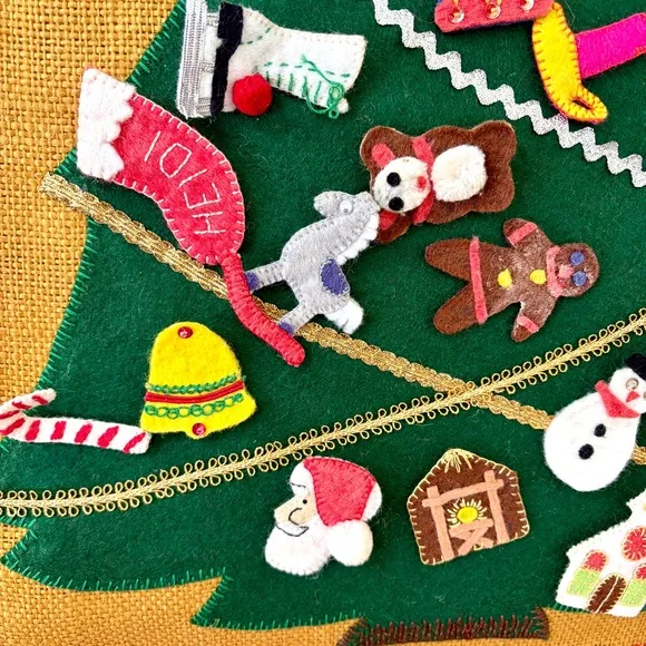 Vintage Bucilla Advent Calendar