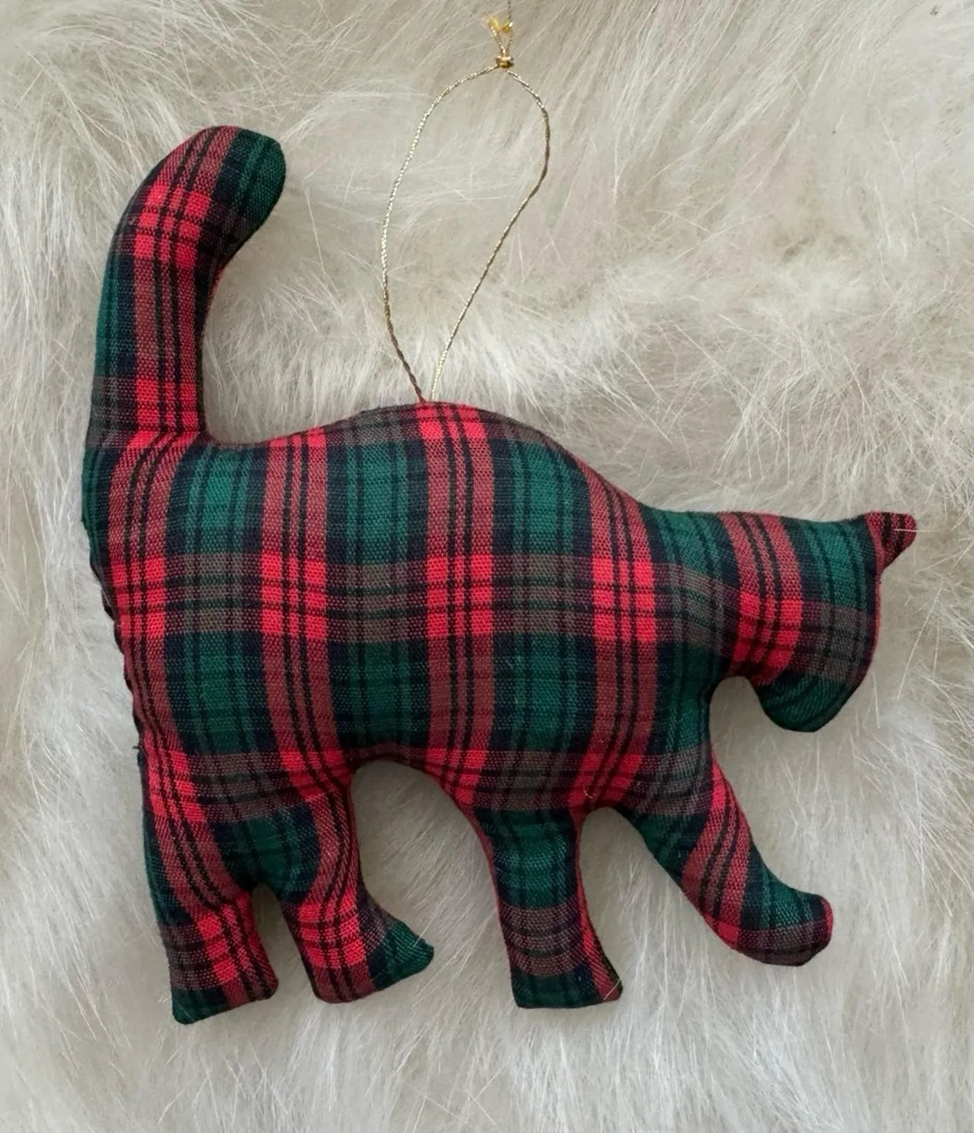 Vintage Tartan Red & Green Handmade Plaid | Mercari