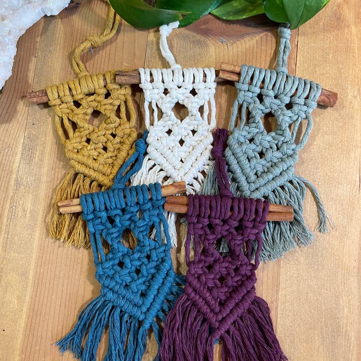 Wholesale DIY Cinnamon Stick Macrame Kit for your store - Faire