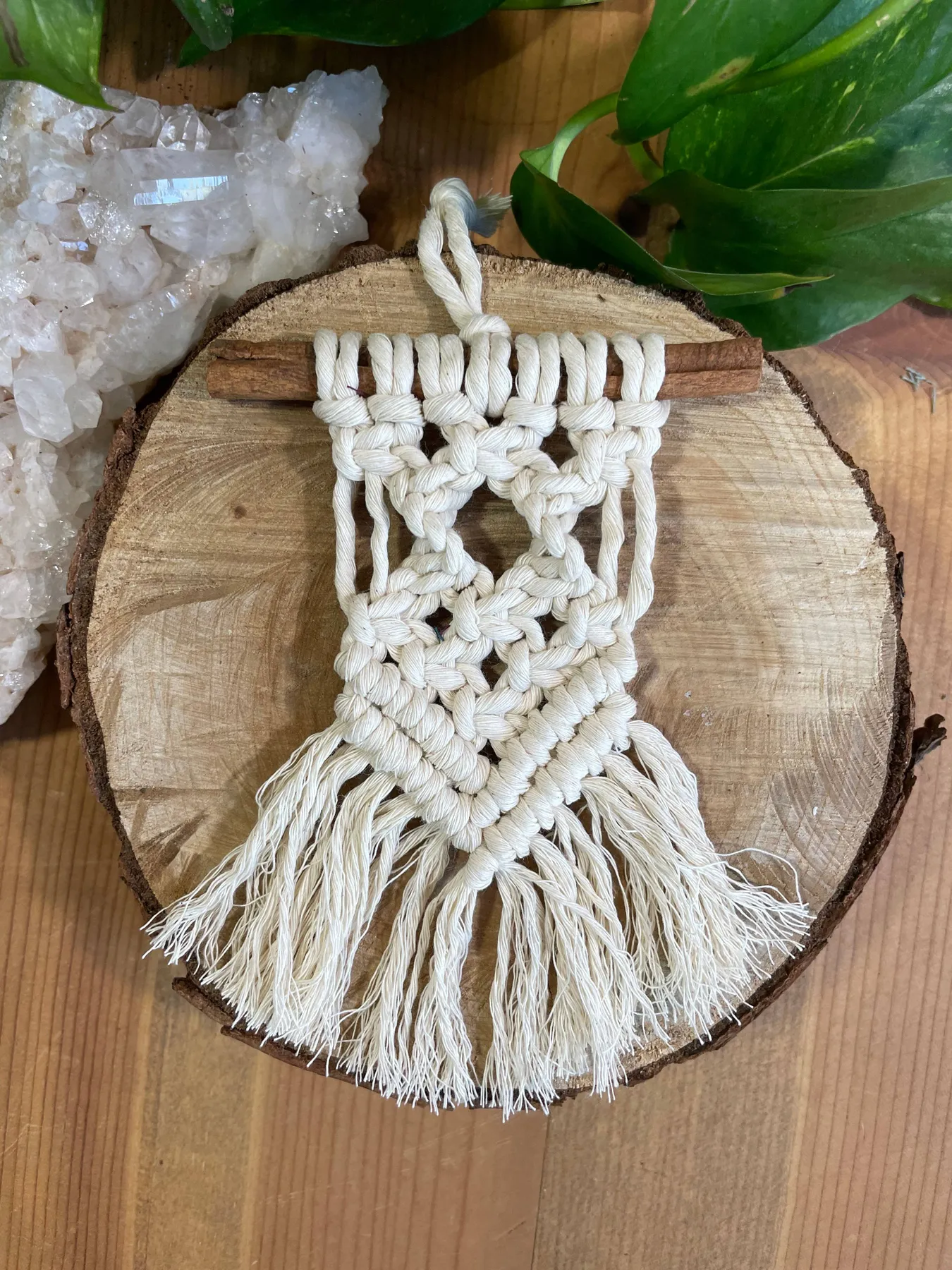 Wholesale DIY Cinnamon Stick Macrame Kit for your store - Faire