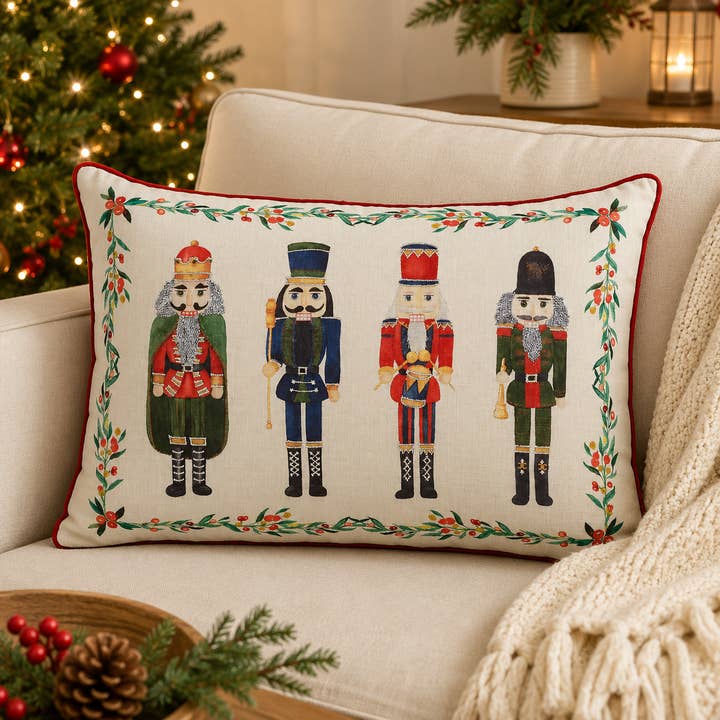 Wholesale nutcracker pillow for your store