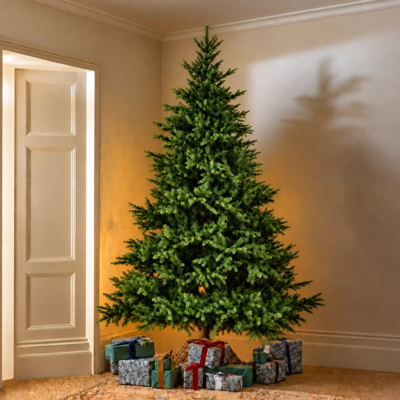Windsor 8ft Nordmann Fir Christmas Tree, No Lights – Neptune
