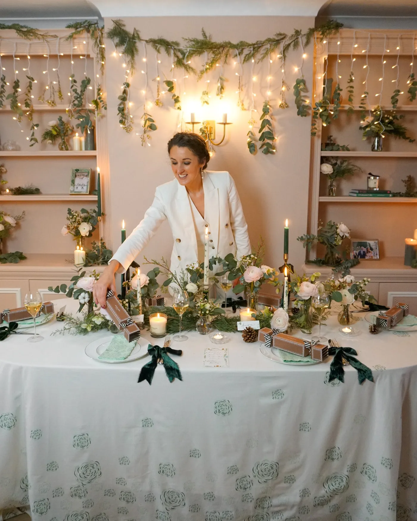 Winter Foliage Tablescape – Rosanna Falconer