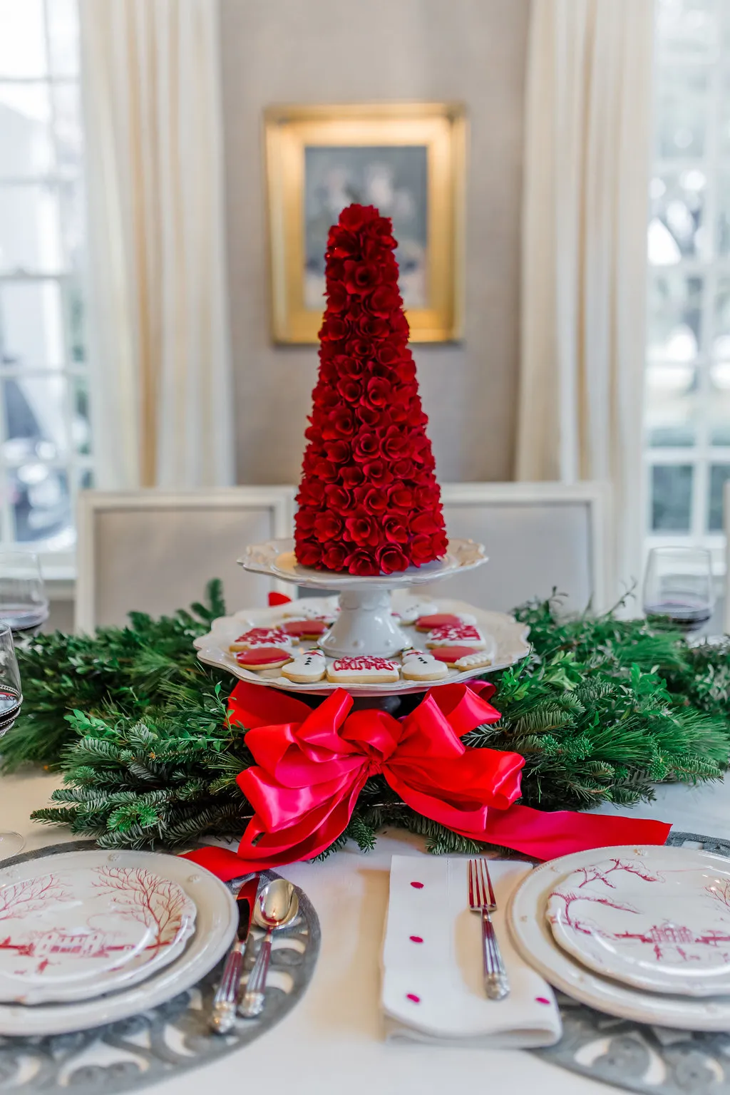 Winter Frolic Tablescape | Christmas Tablescape with Juliska