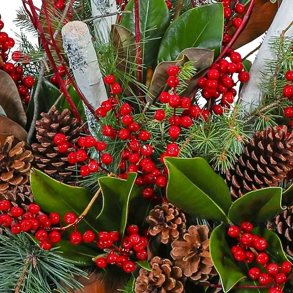 Winter Porch Pot in SHREVEPORT LA - FLOWER POWER