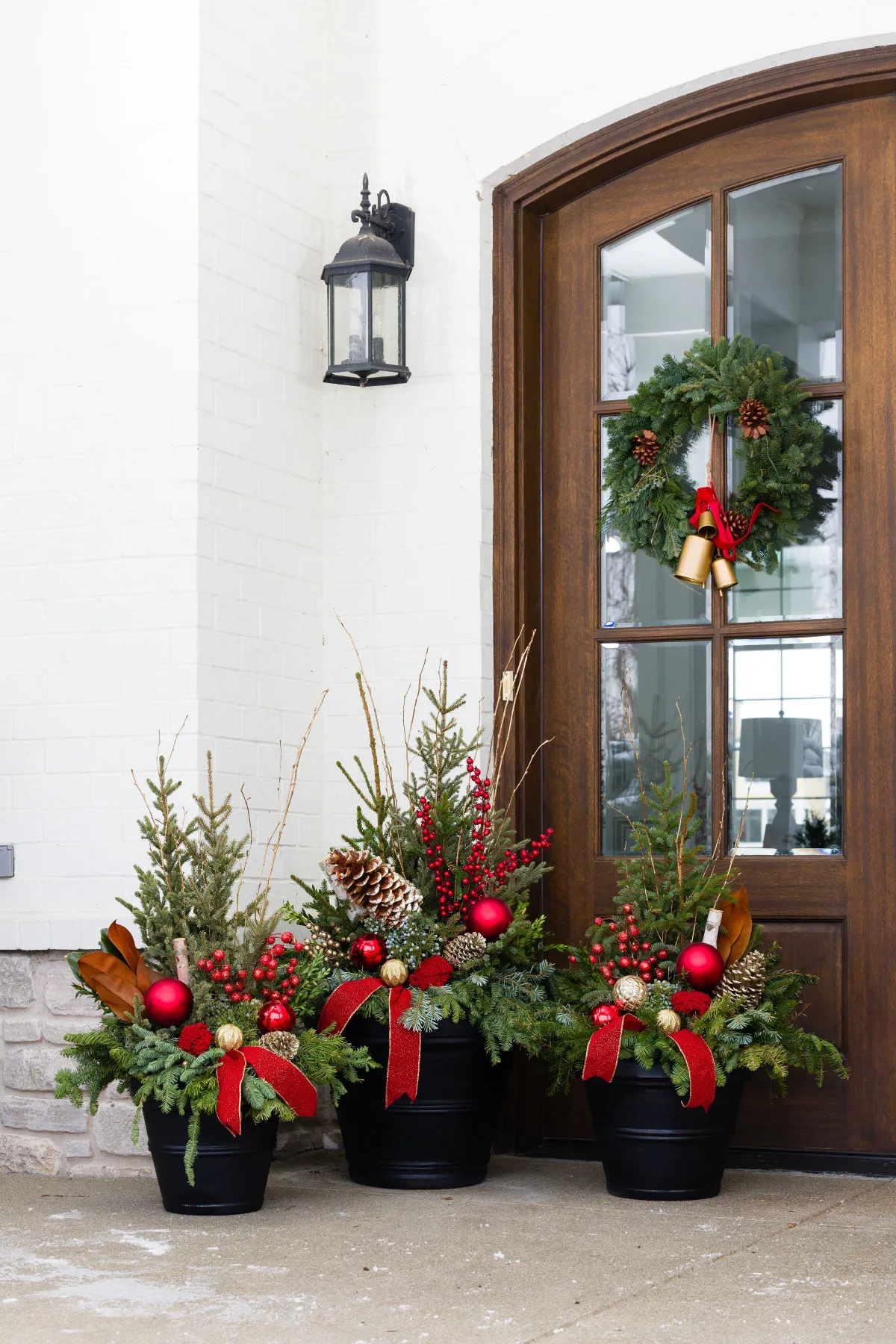 Winter Porch Pots Collection - Porch Pots Direct