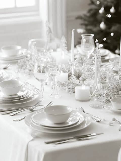 Winter Table Decorations for Christmas Dinner: Festive Ideas for a Perfectly Set Table - Modern Living Spaces