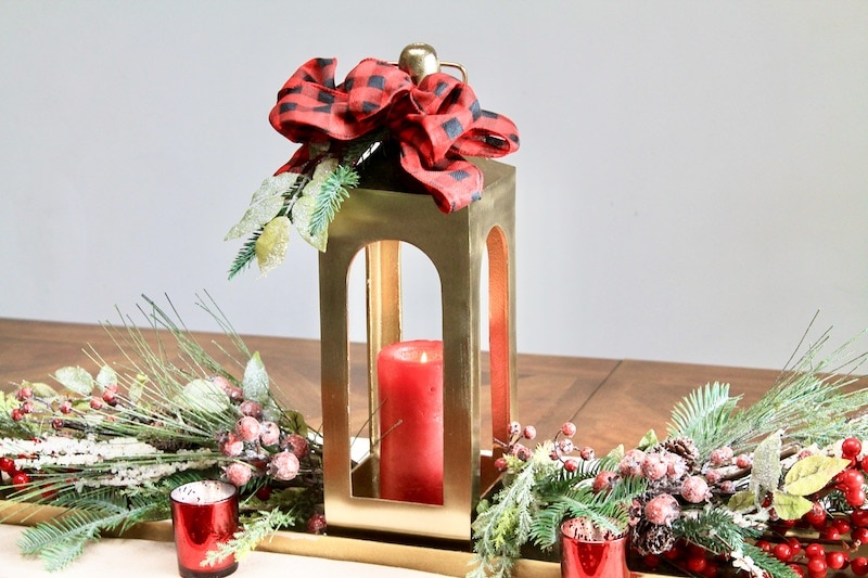Winter Woods Centerpiece DIY Christmas Table Decorations
