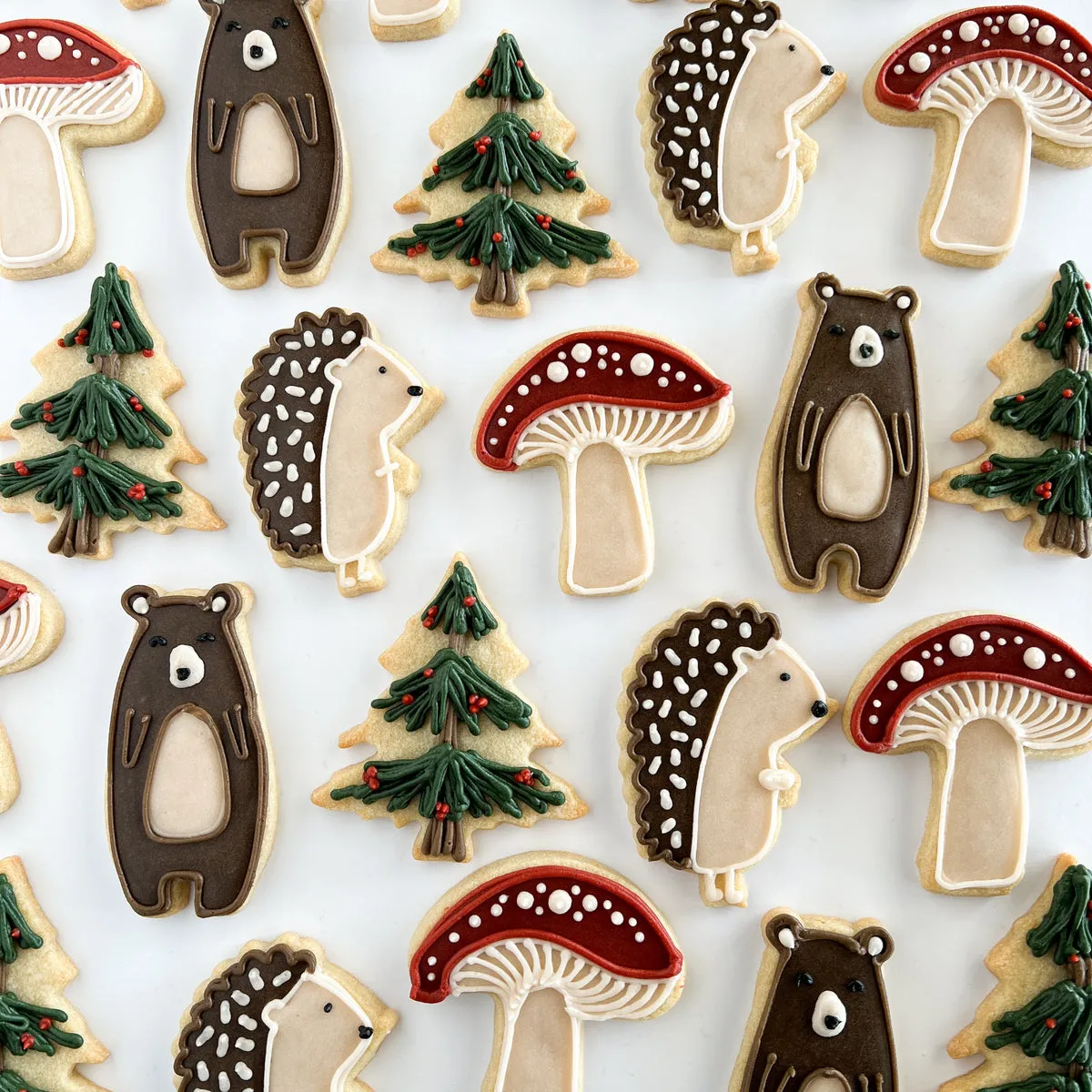 Woodland Animals Sugar Cookie Set – Dolce Bakery