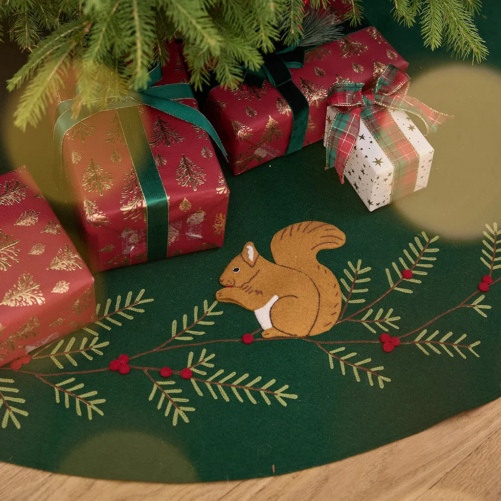 Woodland Tree Skirt – Gorgeous Handmade Holiday Décor - Craftspring