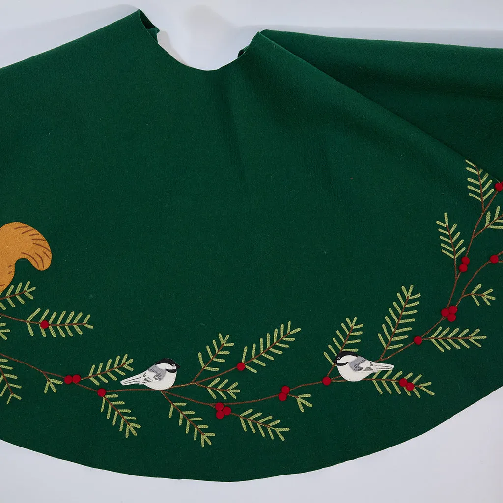 Woodland Tree Skirt – Gorgeous Handmade Holiday Décor - Craftspring