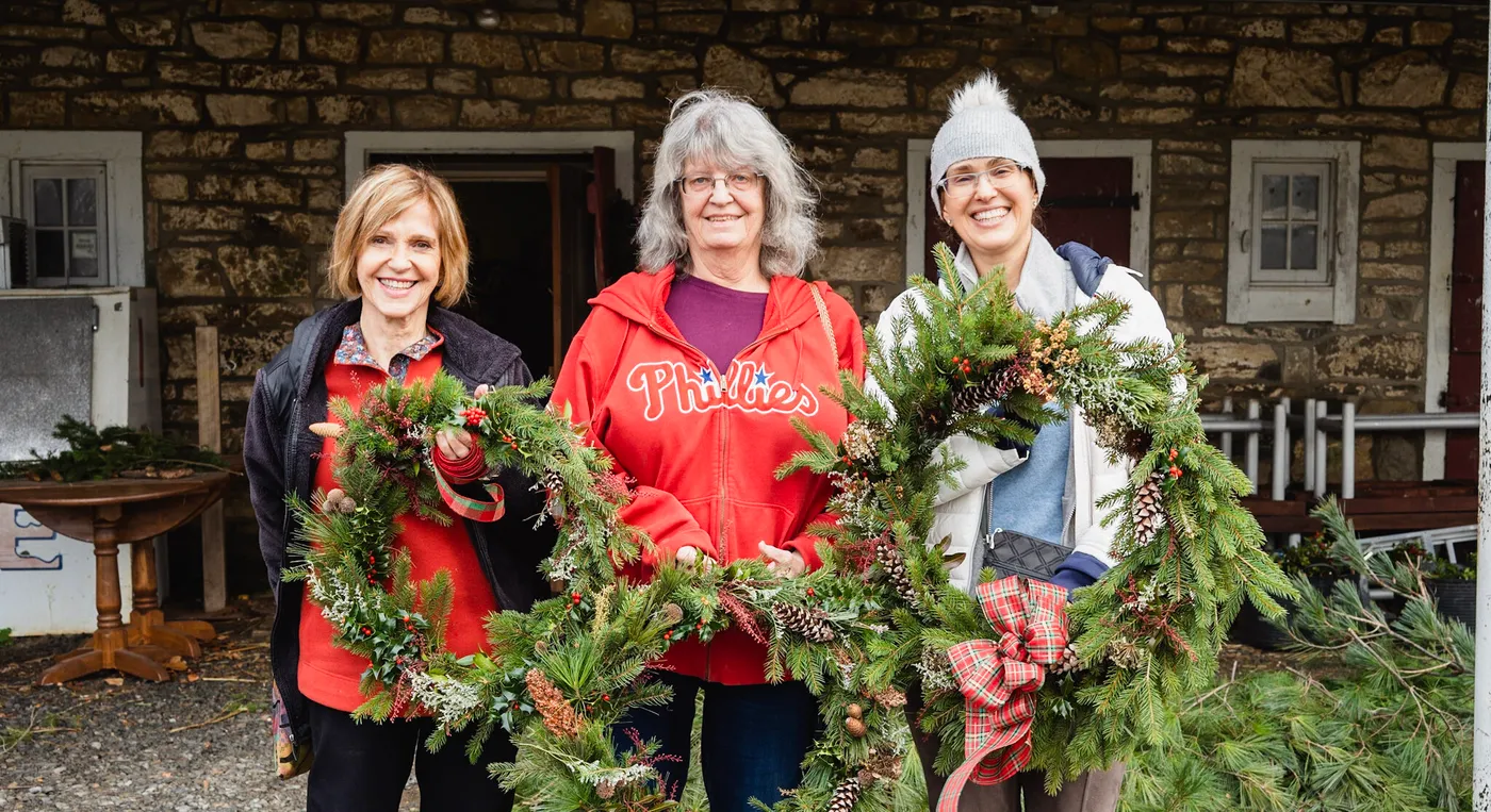 Workshop: Holiday Wreath Making - Rodale Institute