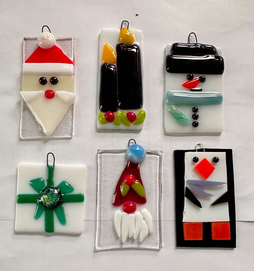 Workshop - Nov 21 - Fused Glass Holiday Ornaments | Artistic Portland Gallery